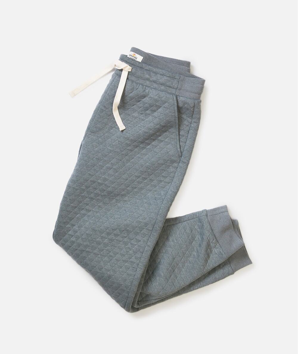 Marine Layer Corbet Quilted Joggers Sz XXL Men’s Gray Sweatpants One Use! Great!